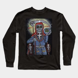 Nuestra Señora de la Santa Muerte Long Sleeve T-Shirt